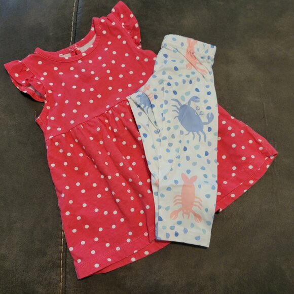 Baby Girl's Nordstrom 9 pc Bundle 6mo-12mo Dresses & Shorts NWT - Picture 3 of 6